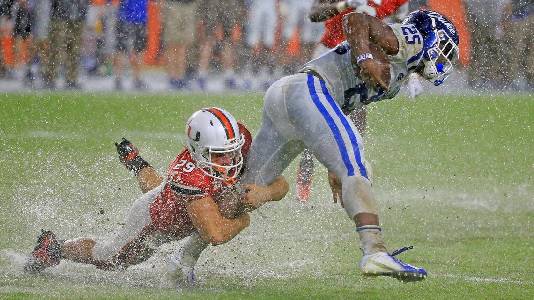 RECAP: Canes' offense and special teams sputter in loss to Blue Devils
