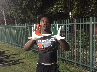 Jaiden Francois Has Big Day at the Opening, Talks Recommitting to Miami