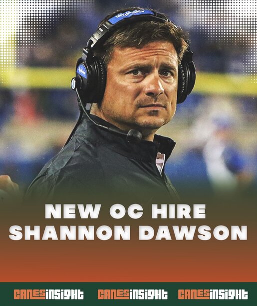 Shannon Dawson named offensive coordinator of Miami Hurricanes