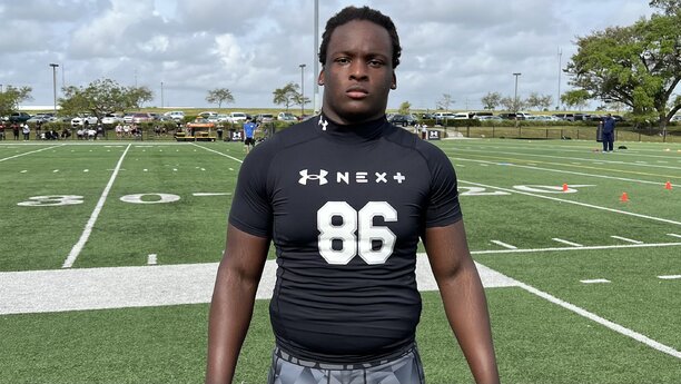 Randy Adirika workout and interview at Under Armour Miami camp