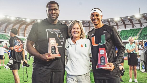 Miami finishes 10th nationally in track and field