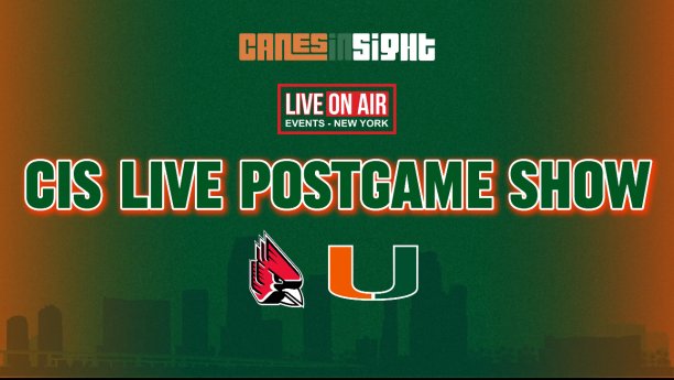 WATCH CIS LIVE: Miami vs. Ball State POSTGAME SHOW