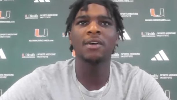 Cam Ward: I know as long as I’ve got #7 out there, I’ve got a wide open receiver