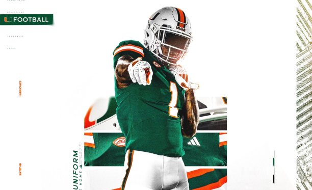 Miami to wear green uniforms on senior day