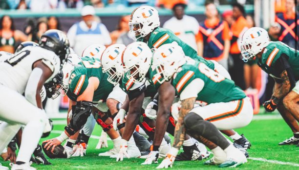 Miami Listed Sixth in College Football Playoff Rankings