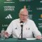 WATCH: Jim Larranaga recap 76-73 loss over Arkansas