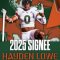 Hayden Lowe signs with Miami