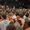 WATCH: Miami fans rush the court after Miami beats North Carolina