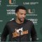 WATCH: Miami HC Jai Lucas Preview Weekend Matchup Versus Virginia