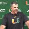 Everything Mario Cristobal Said Following Miami's Double OT Win Over FSU