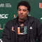 Darian Mensah After Miami’s OT Win Over FSU “We Weren’t Going to Lose This Game”