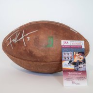 FRANK GORE MIAMI HURRICANES AUTOGRAPHED *NIKE* OFFICIAL GAME BALL JSA WITNESS COA