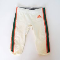 PLAYER EXCLUSIVE MIAMI HURRICANES TEAM ISSUED/GAME USED WHITE ADIDAS PANTS medium