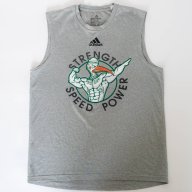 PLAYER EXCLUSIVE TEAM ISSUED ADIDAS sleeveless Strength Speed Power shirt size medium