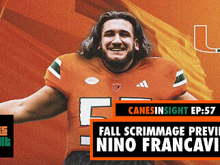 Canes OL Commit Nino Francavilla LIVE + Previewing The Upcoming Scrimmage (EPISODE 57)