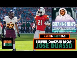 Canes Take Care Of Business With Bethune Cookman + 7 On 7 Coach Jose Duasso IN STUDIO