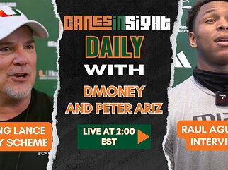Canes LB Raul Aguirre Talks Spring Ball | Breaking Down Lance Guidry's Scheme With WestEndZone