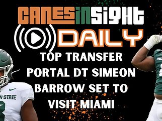 TOP TRANSFER DT Simeon Barrow set to visit Miami | Hot Names In The Portal To Watch