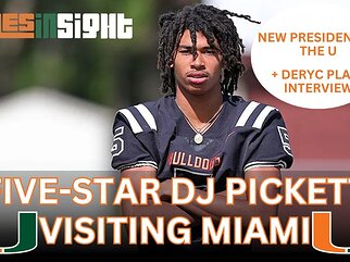 5-STAR DJ Pickett visiting Miami | New President at The U | Deryc Plazz interview