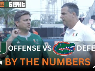 Canes Offense vs. Gators Defense By The Numbers