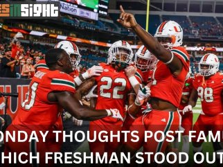 Media 'Monday Thoughts Post-FAMU | Which Freshman Stood Out On Saturday?' in category 'CanesInSight Podcast'