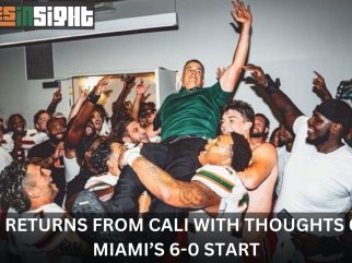 Canes stay UNDEFEATED: D$ returns from Cali with thoughts on Miami's 6-0 start