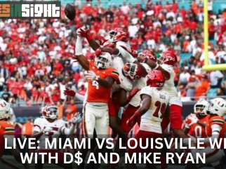 CIS LIVE: Miami Hurricanes vs Louisville Cardinals Week With D$ & Mike Ryan