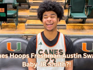 ELITE SCORER | Canes Hoops Freshman Guard Austin Swartz early time at Miami | JR Smith comparisons?