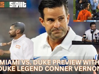 Behind Enemy Lines with Duke Legend and Miami Native Conner Vernon | Miami vs. Duke betting segment