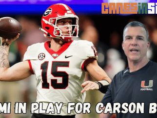 BREAKING: Miami is THE FAVORITE for Carson Beck