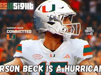 Carson Beck signs with Miami