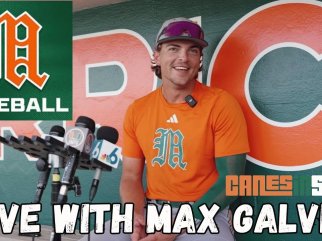 LIVE with Canes Baseball OF Max Galvin