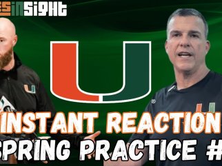 INSTANT REACTION: Miami Hurricanes Spring Practice #1