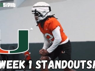 These players are BALLING for the Canes in Week 1 of Spring Practice