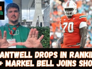CanesInSight Daily: Jackson Cantwell Drops in Rankings + Canes OL Markel Bell joins the show