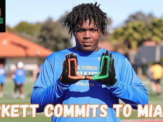 INSTANT REACTION: 4-Star OL Canon Pickett commits to Miami!