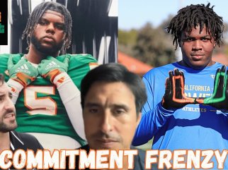 CanesInSight Live with D$ and Mike Ryan: Major Recruiting Run for Canes + Cam Ward IMPRESSING