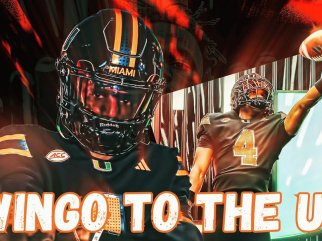 LIVE Announcement + Reaction: 4-Star WR Somourian Wingo commits to Miami!