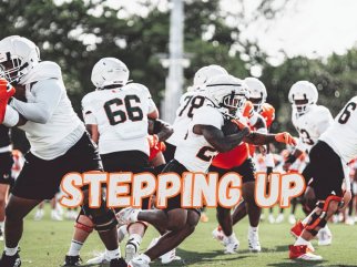CanesInSight Live: Players STEPPING UP in padded practice