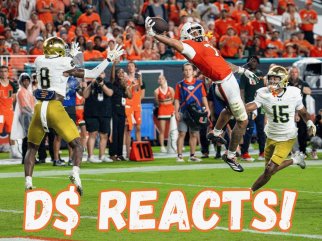 CanesInSight Live: D$ reacts to the Miami/Notre Dame game