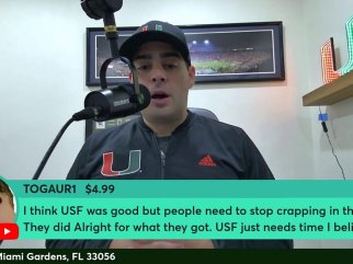 INSTANT REACTION: Electric Juice smothers the Bulls. Canes smoke USF