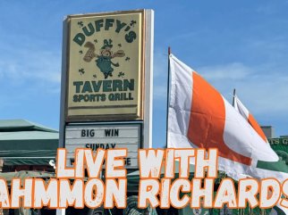 CanesInSight LIVE from Duffy's Tavern: Ahmmon Richards joins us on the BYE