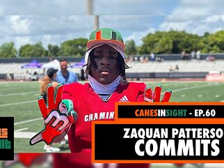 INSTANT REACTION: Zaquan Patterson commits to MIAMI! (EPISODE 59)