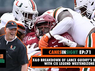 X&O INSIGHT: Lance Guidry Defense Breakdown With WestEndZone (EPISODE 71) | The CanesInsight Podcast