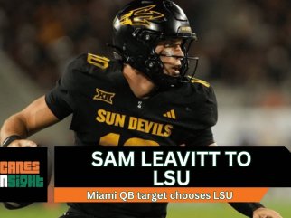 INSTANT REACTION: Miami QB target Sam Leavitt to LSU