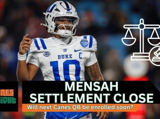 CanesInSight Daily: Mensah settlement CLOSE! + Freshman workouts begin