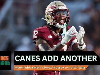 INSTANT REACTION: Canes add another with transfer safety Conrad Hussey!