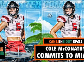 New Canes Commit Cole McConathy Joins CIS To Discuss His Recruitment To Miami