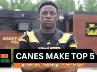 CanesInSight Daily: Canes make TOP 5 for Baller at LB! + Ahmmon Richards joins show