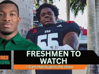 CanesInSight PM: Former Canes RB/Carol City coach Cam Harris joins the show! + more freshman buzz